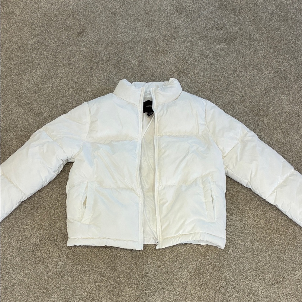 White Puffer Jacket